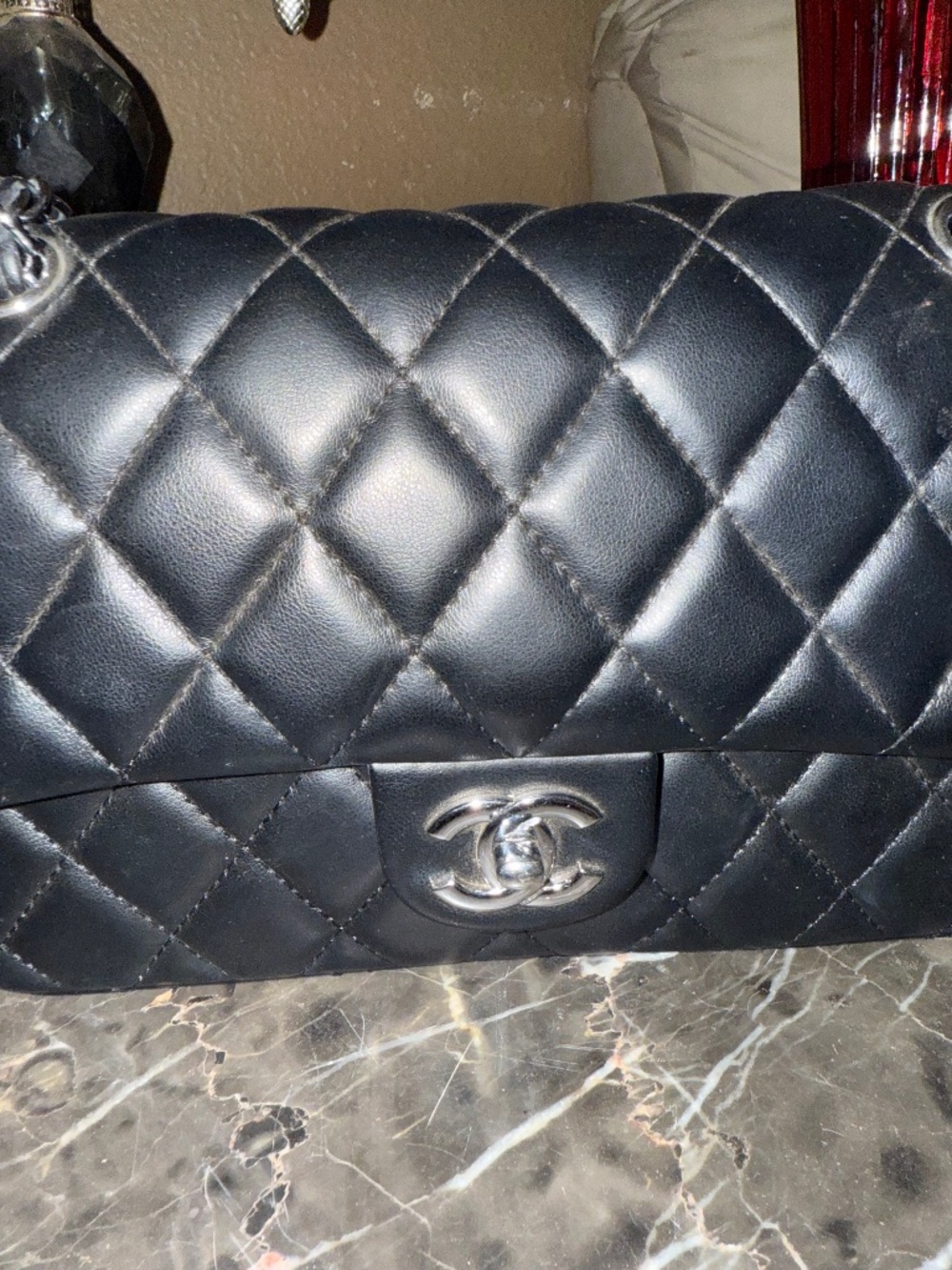 Black purse luxury